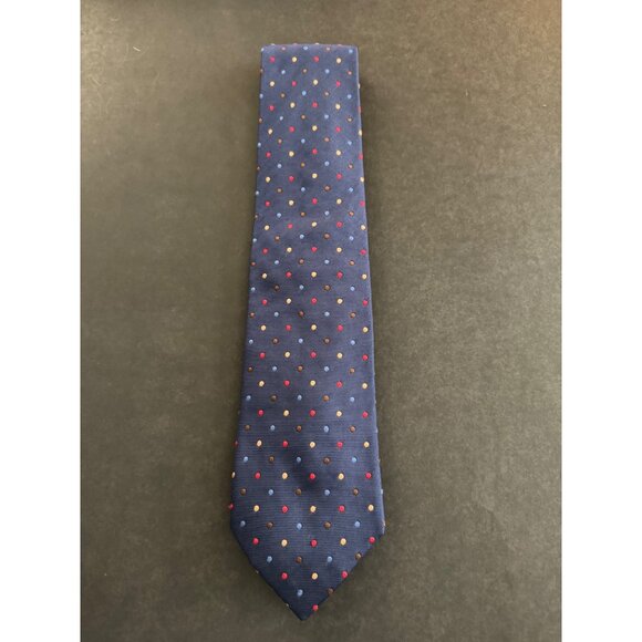 Breuer Polka Dot Handmade Silk Tie Made In Italy - Picture 2 of 6